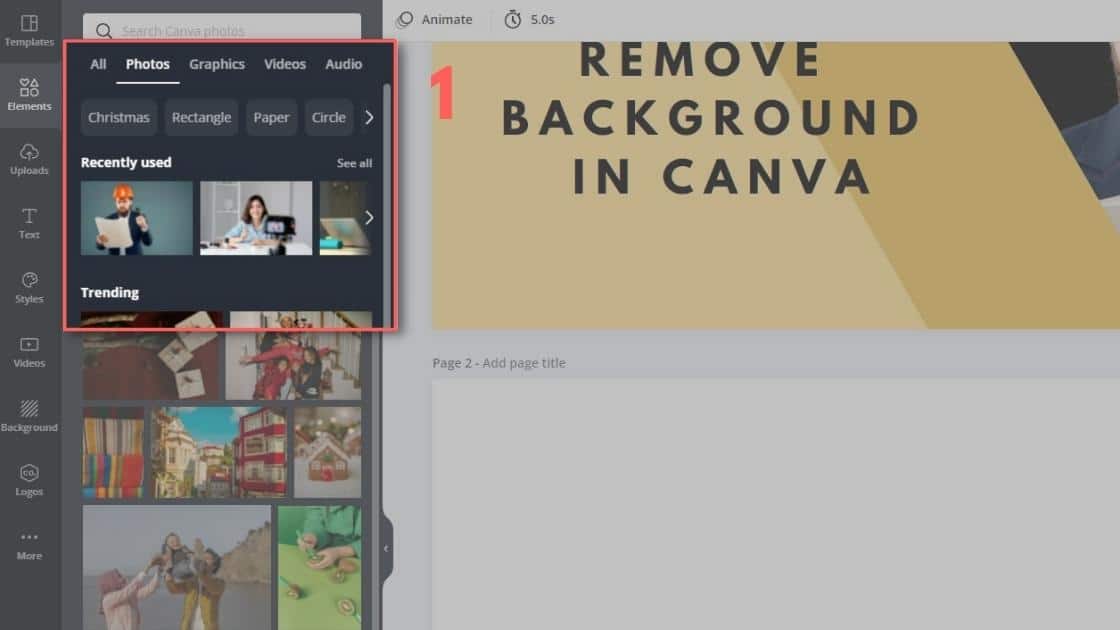 How To Remove Background From Canva - 1