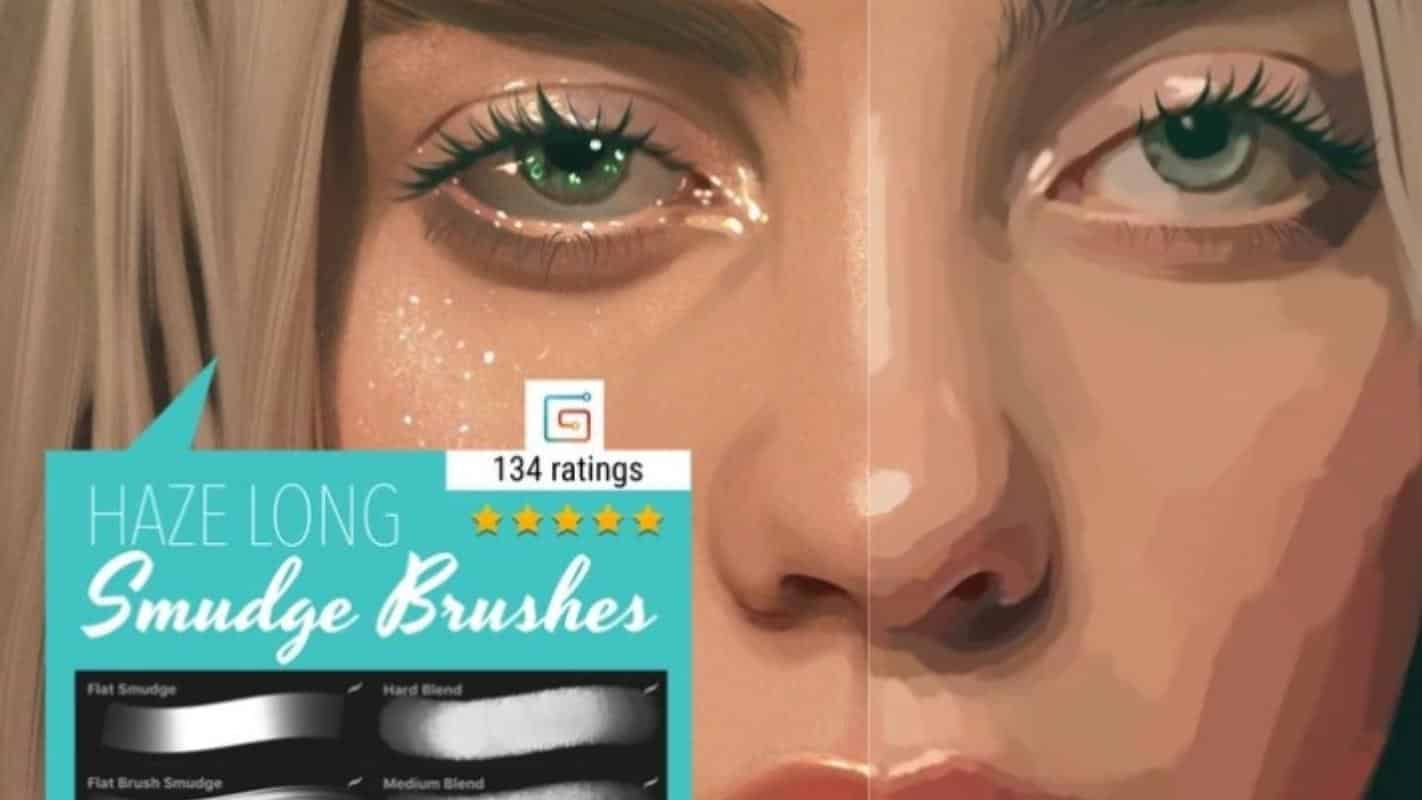 Free Procreate Blending Brushes - 3