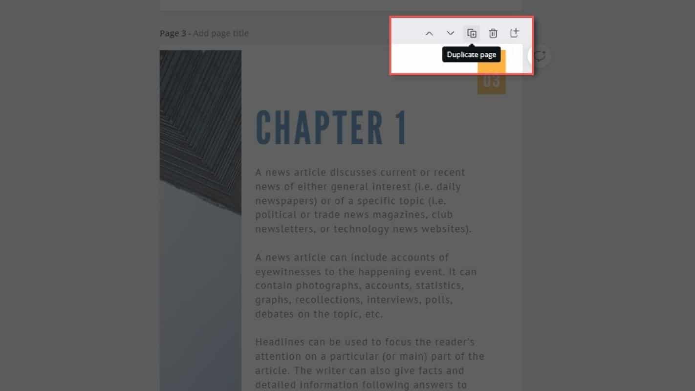 How To Create An Ebook Using Canva - Step 3