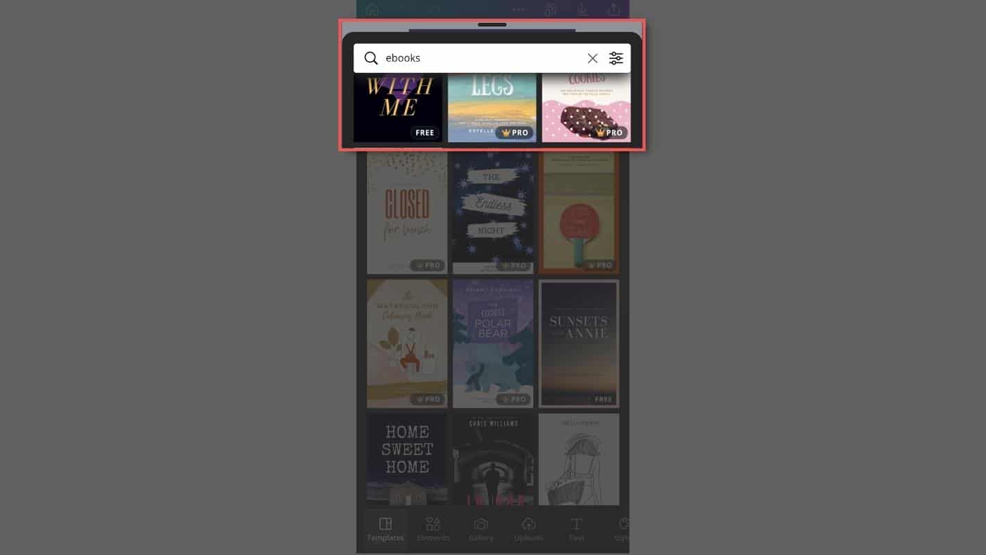 How To Make An Ebook On Canva Mobile - Step 3
