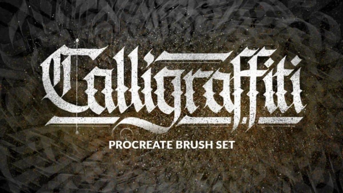 Procreate Calligraphy Brush - Calligraffiti