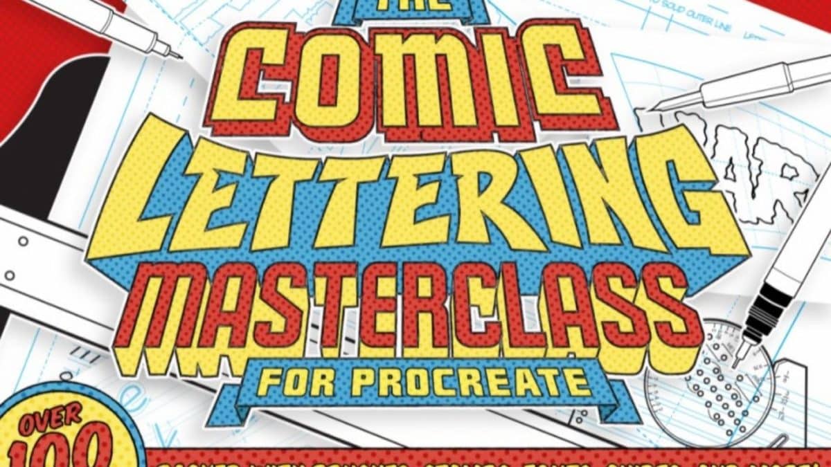 Procreate Lettering Brush - Comic