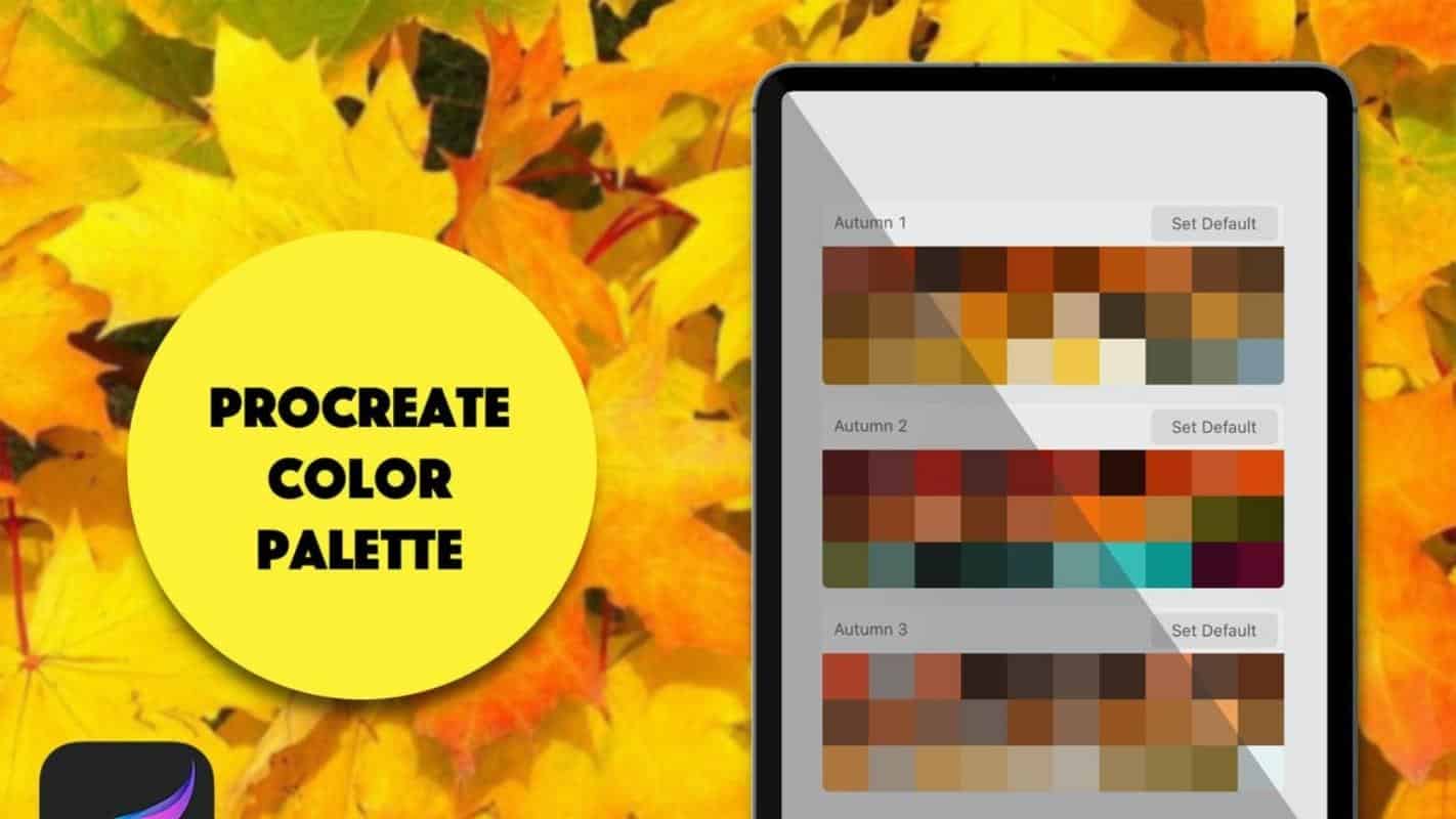 Procreate Palette Autumn 1