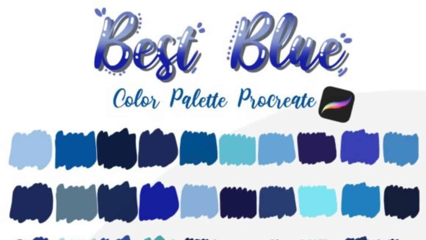 Procreate Palette Blue 1