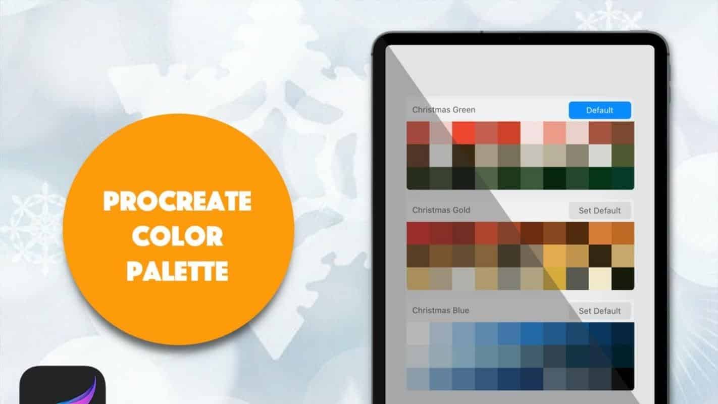 Procreate Palette Christmas 1