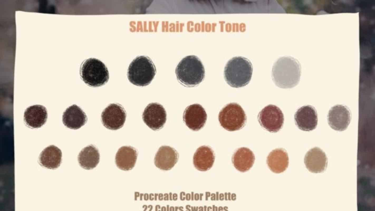Procreate Palette Hair 2