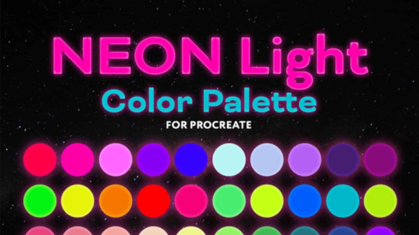 Procreate Palette Neon 1