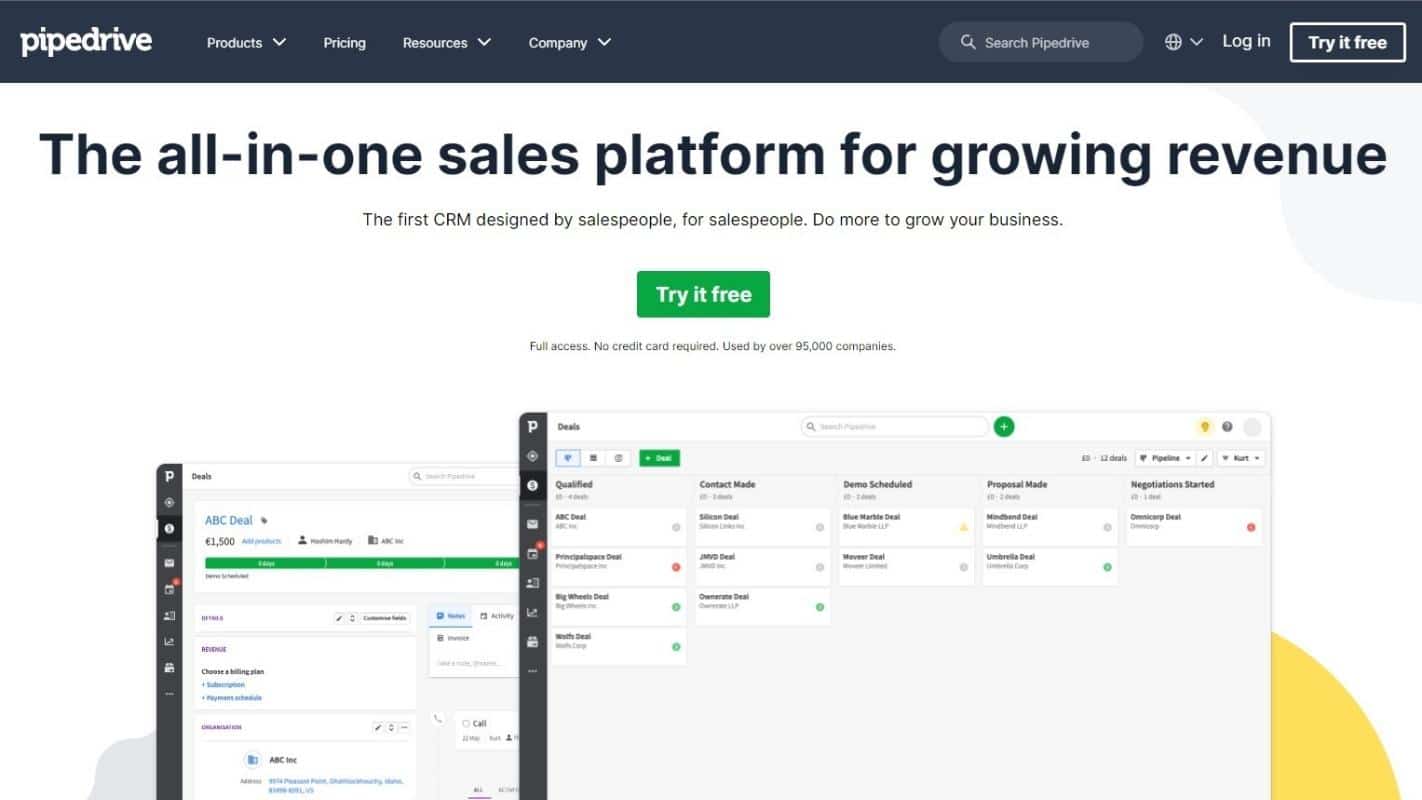 Shopify CRM - Pipedrive