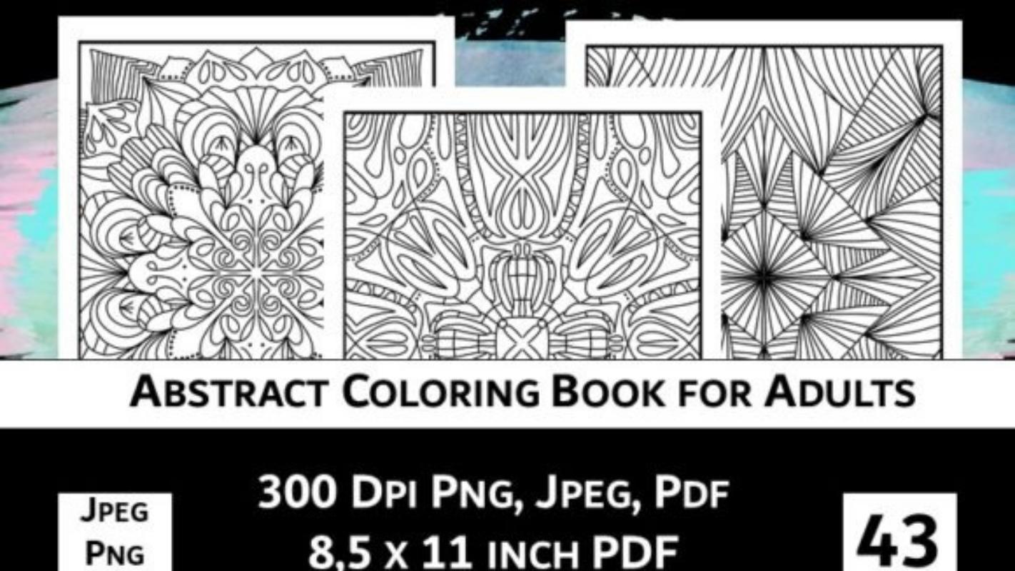 Abstract Coloring Book for Adults Vol.2 - 20