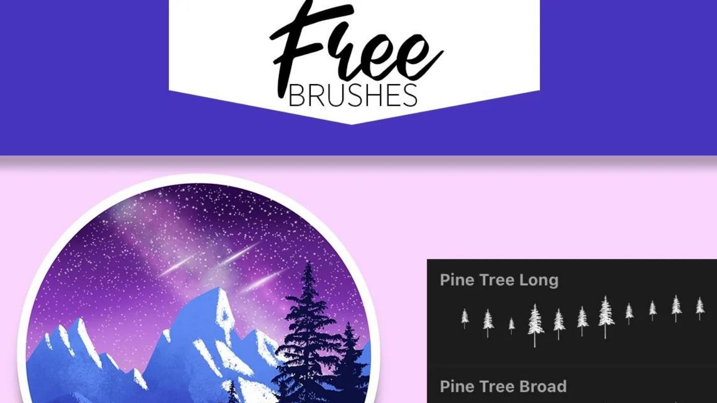 Free Tree Brush Procreate - 15