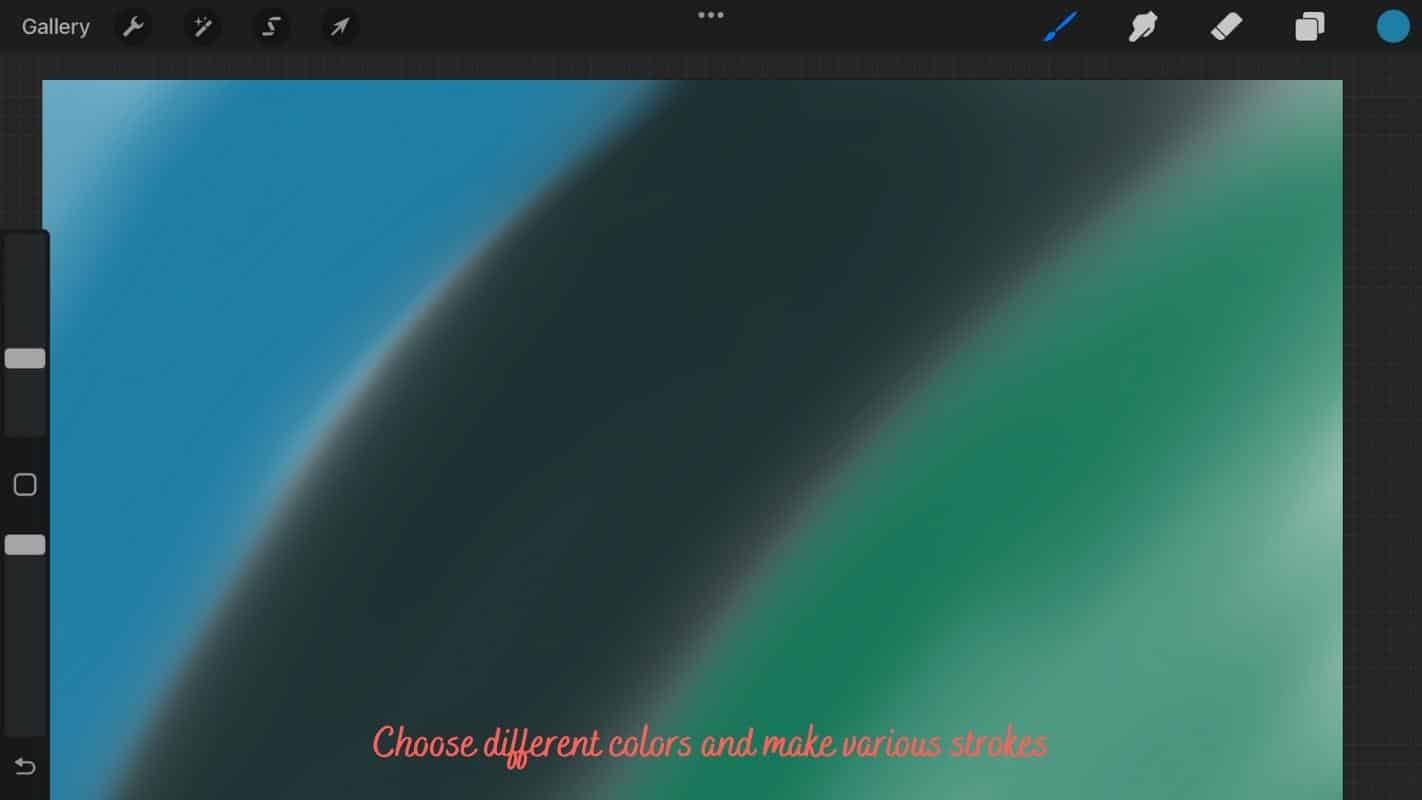 How To Make A Gradient In Procreate With Brushes - 2