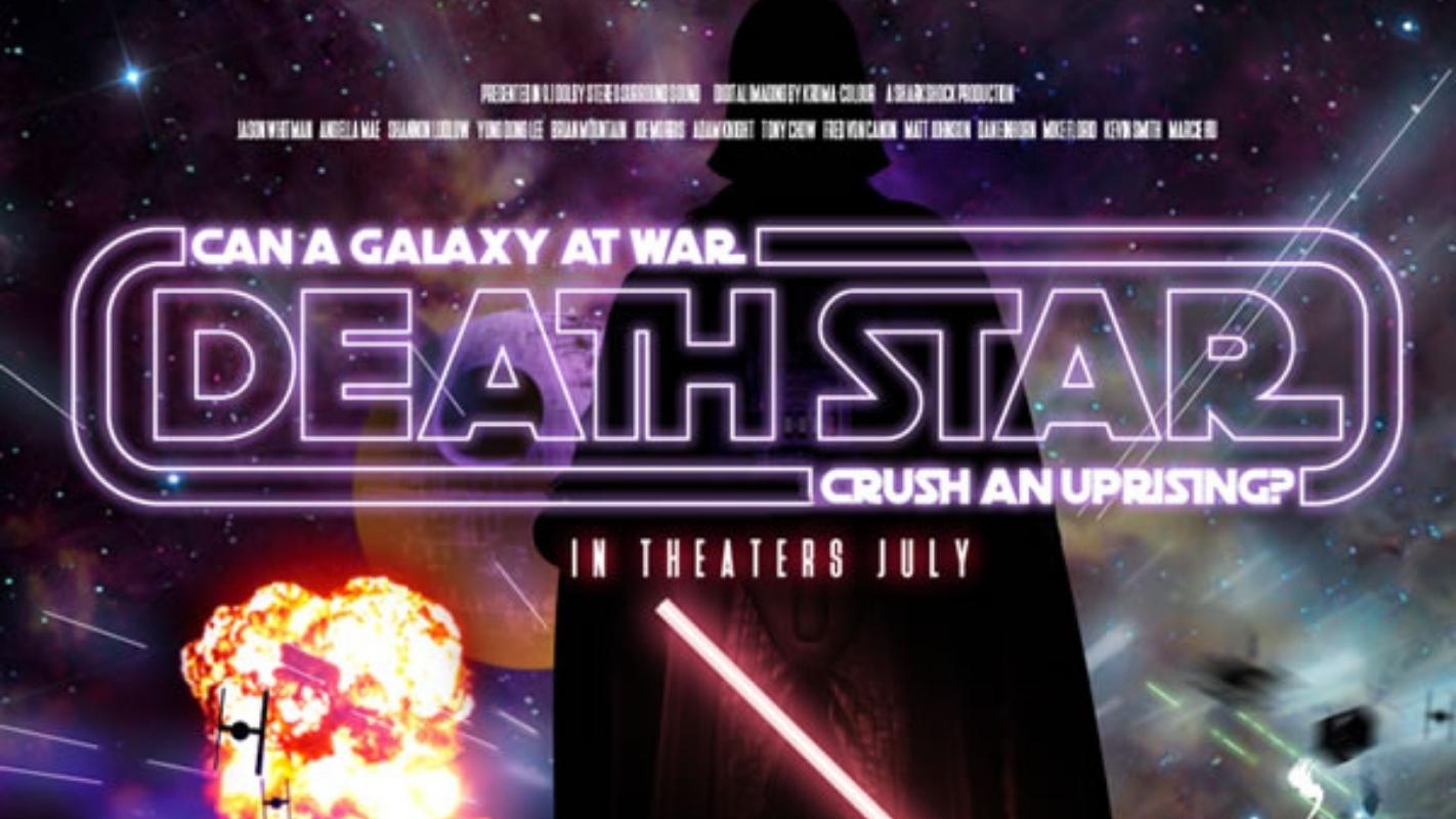 Procreate Font 11 - Death Star Font