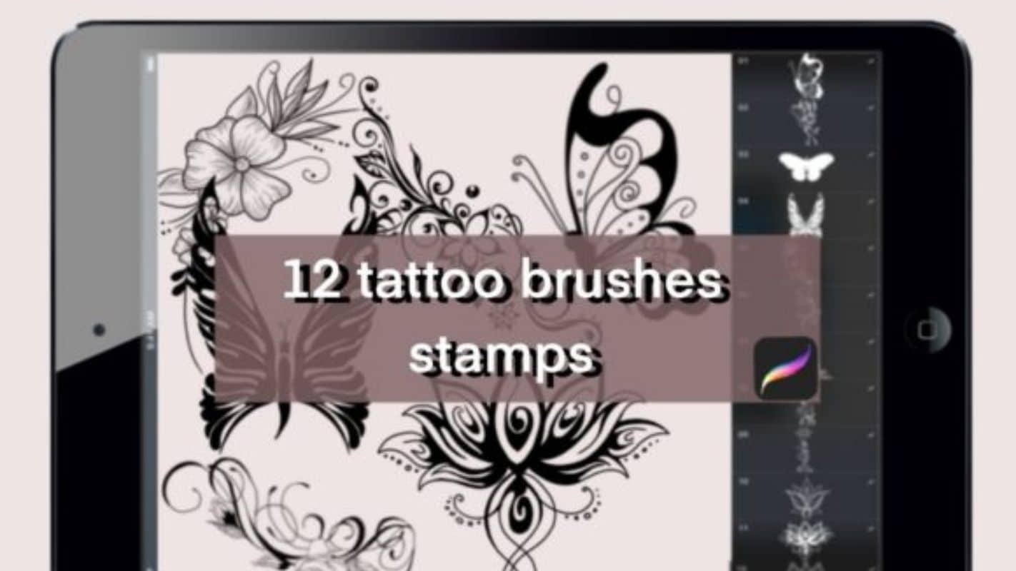 Procreate Tattoo Brushes - 4