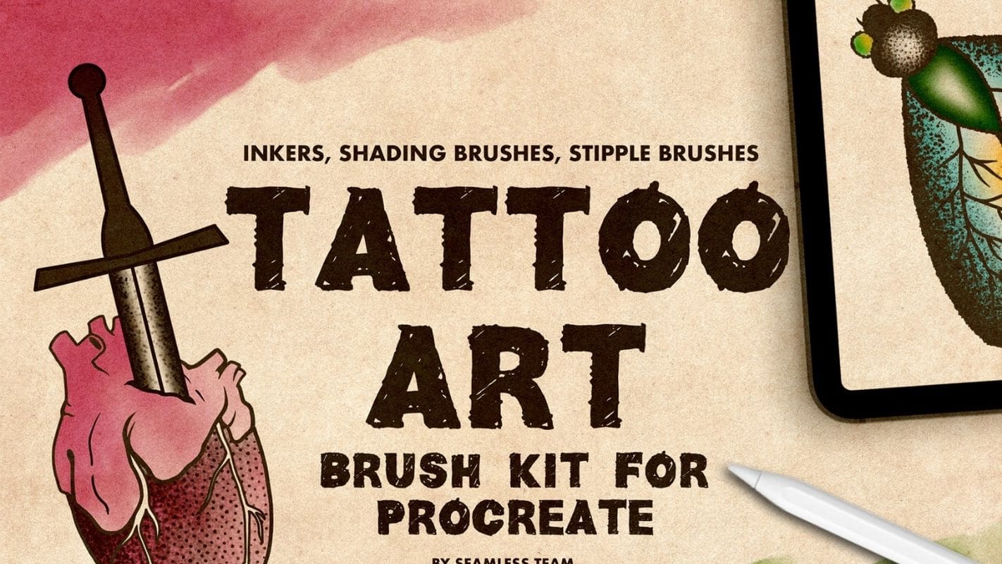 Procreate Tattoo Brushes - 8