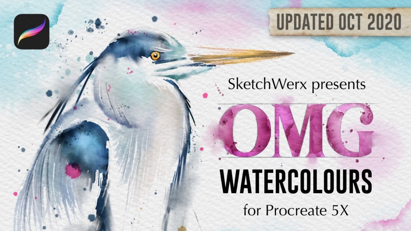 Procreate Watercolor Brush - 5