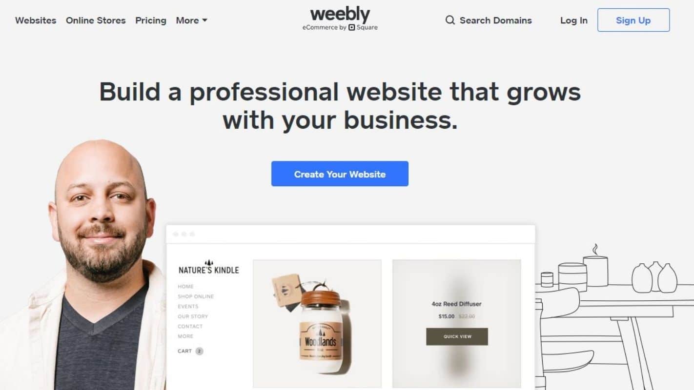 Shopify Competitor - Weebly