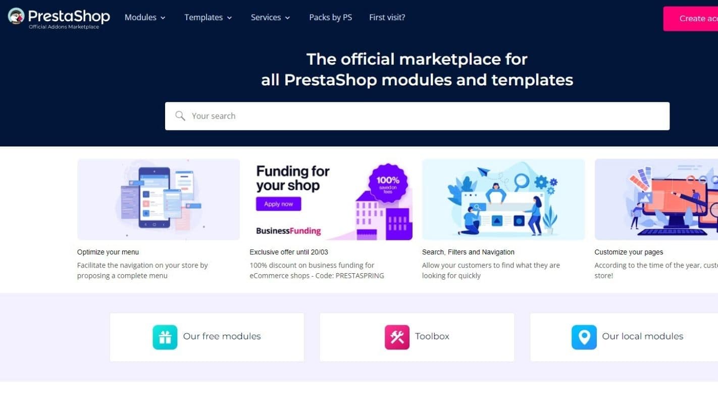 Shopify vs Prestashop - Prestashop Addons Marketplace