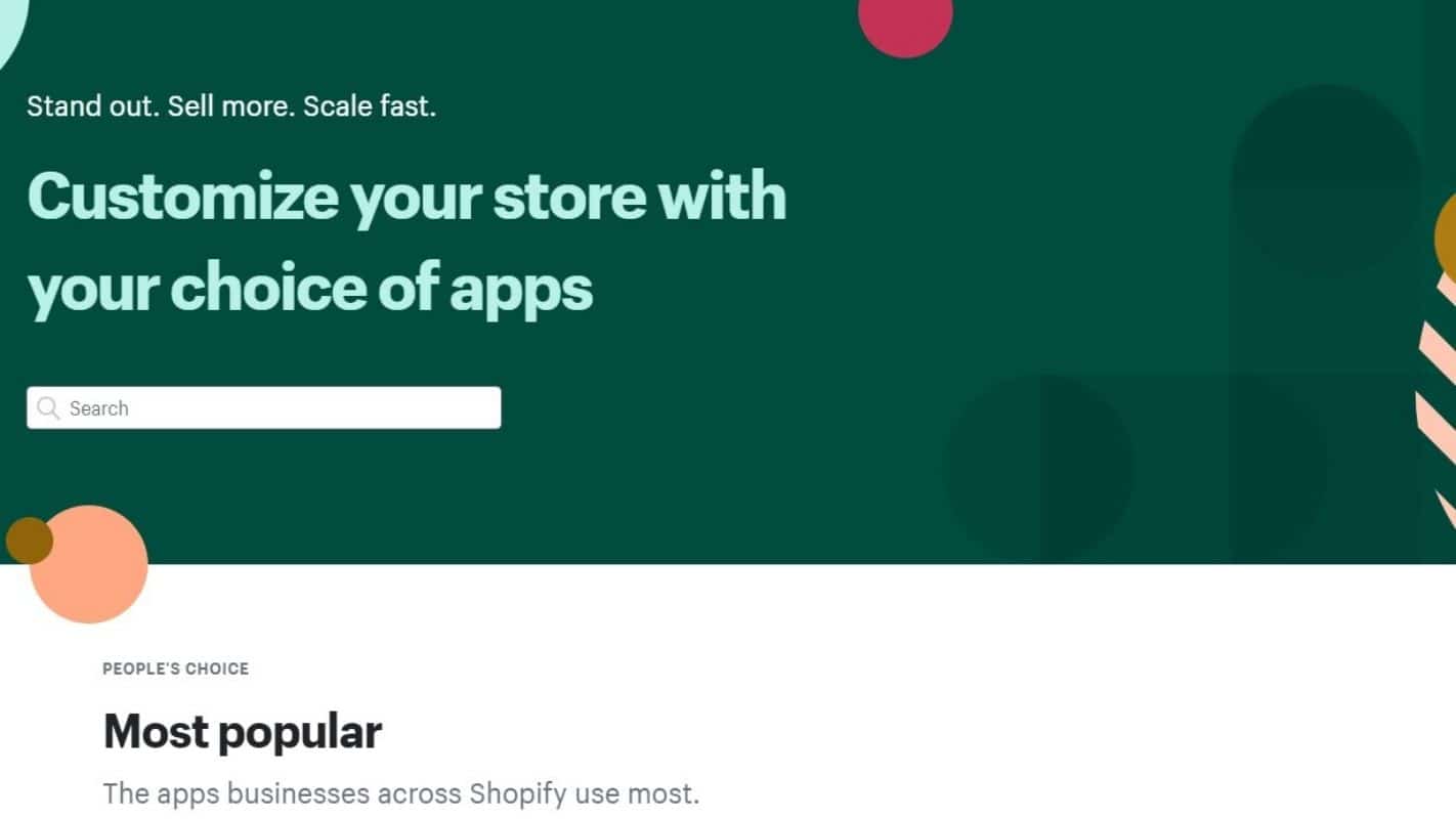 Shopify vs Prestashop - Shopify App Store