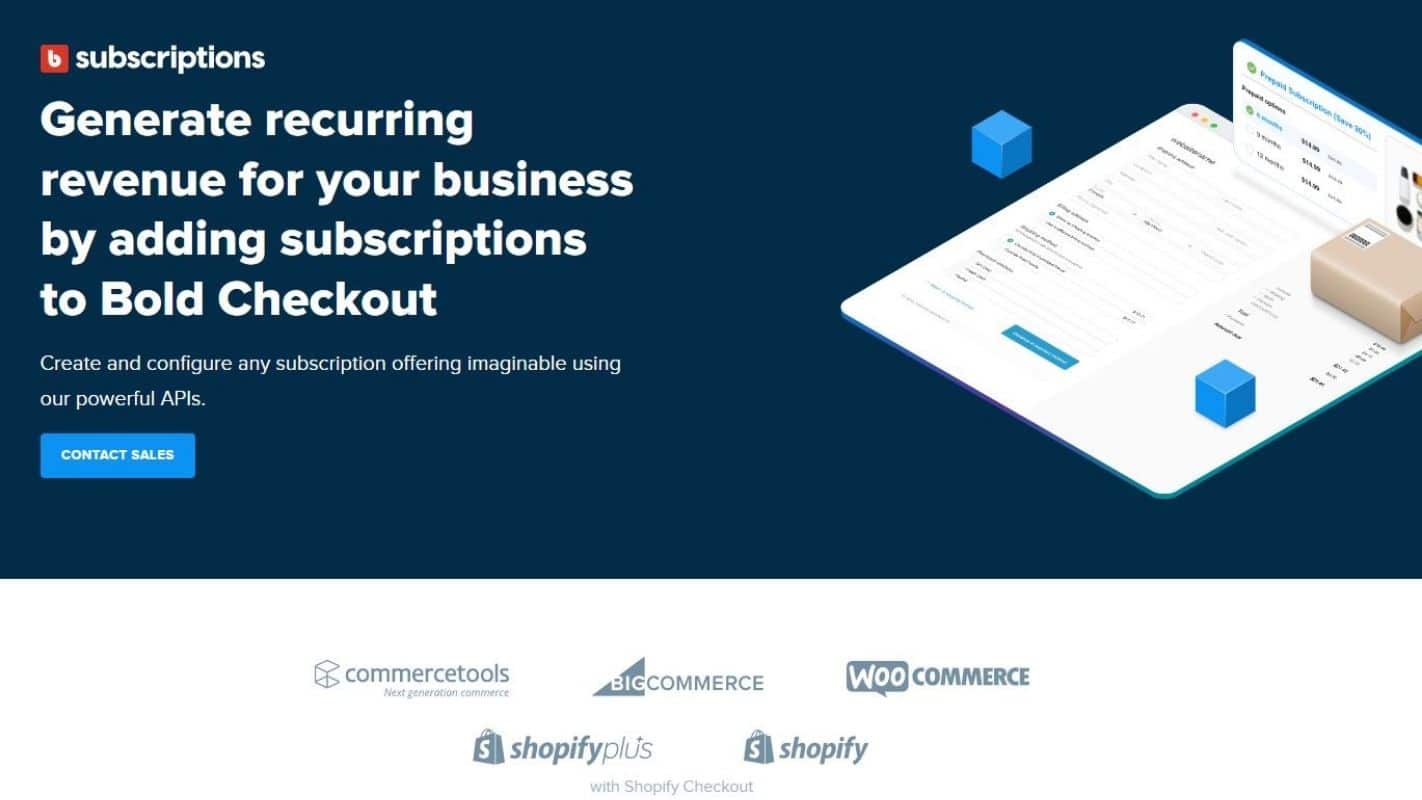 Shopify Subscription App - Bold Subscriptions