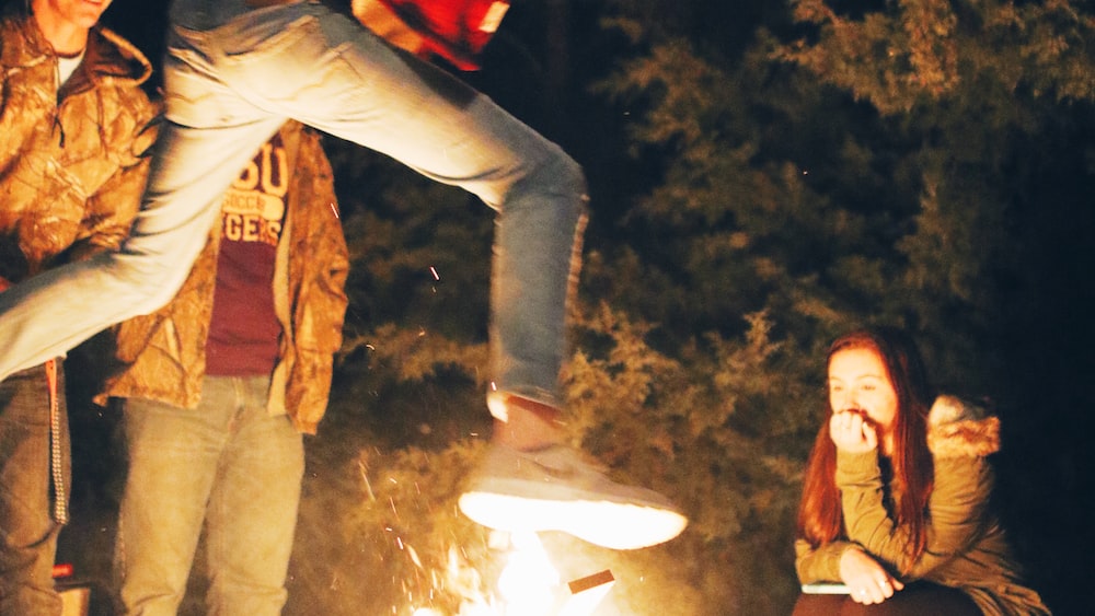 Accountability in Action: Jumping Over Campfire with Friends
