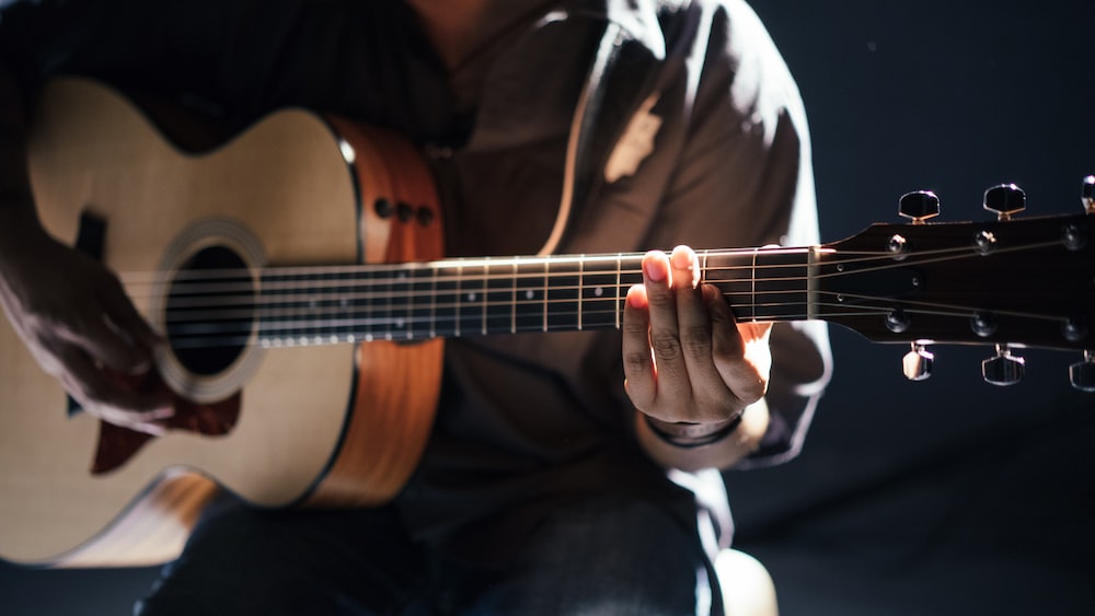 Acoustic Guitar Player: Enhancing Mindfulness with Music