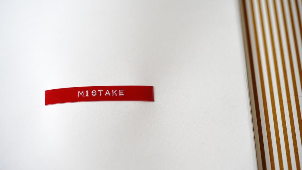 Admitting Mistakes: The Importance of Learning from Failure