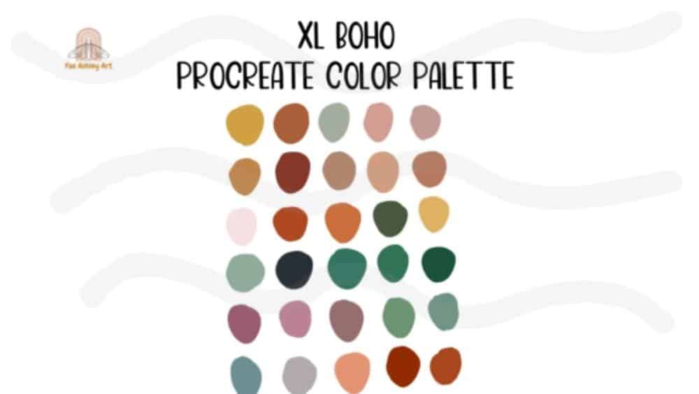 Boho Color Palette - 10