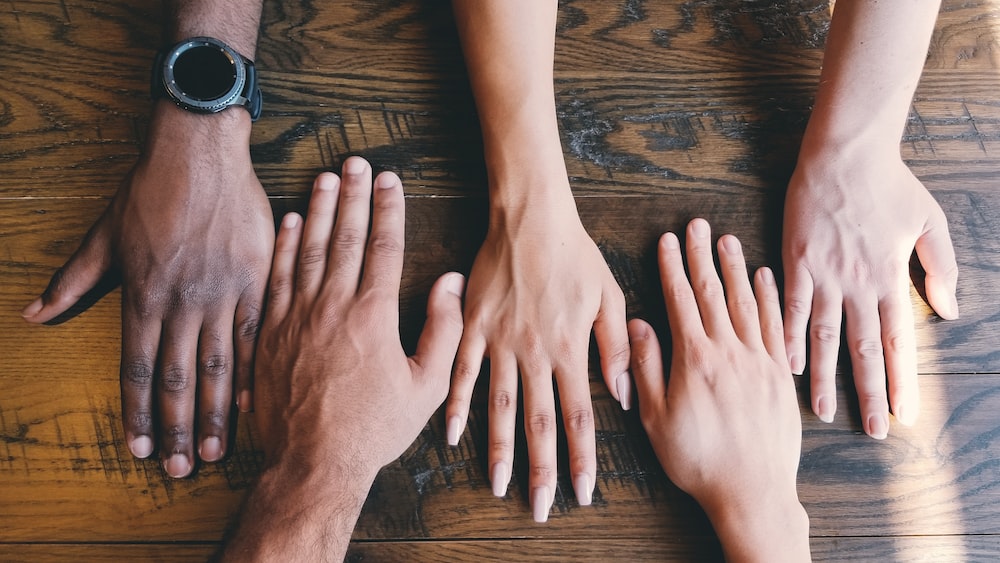 Community Unity: Five Hands United