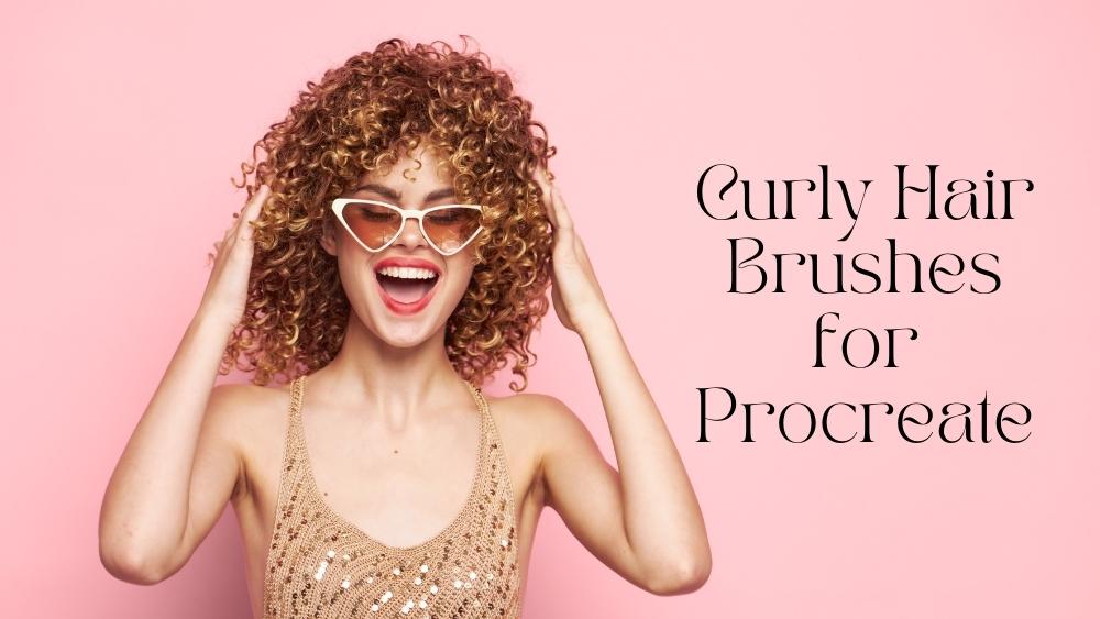 Curly Hair Procreate Brush