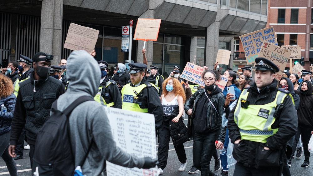 Displaying Empathy and Compassion: London Black Lives Matter Protest