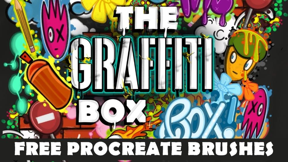 Free Procreate Graffiti Brushes - 1