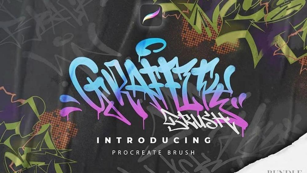 Free Procreate Graffiti Brushes - 2