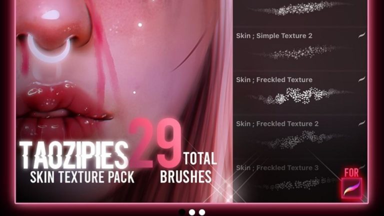 best free procreate skin brushes