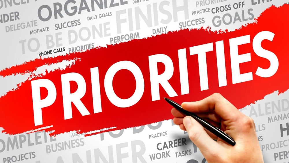 Get Your Priorities Straight