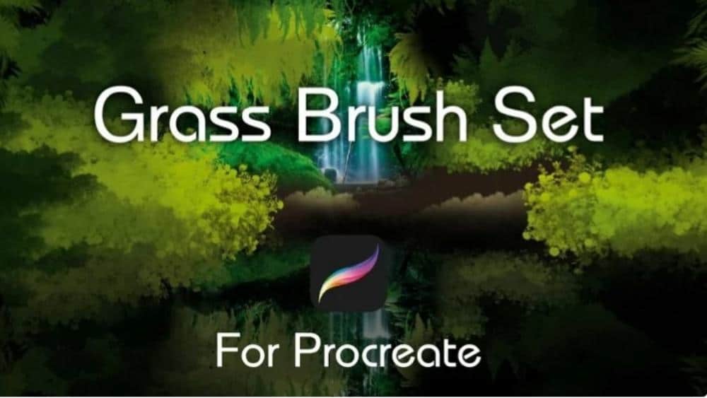 Grass Brush Procreate - 2