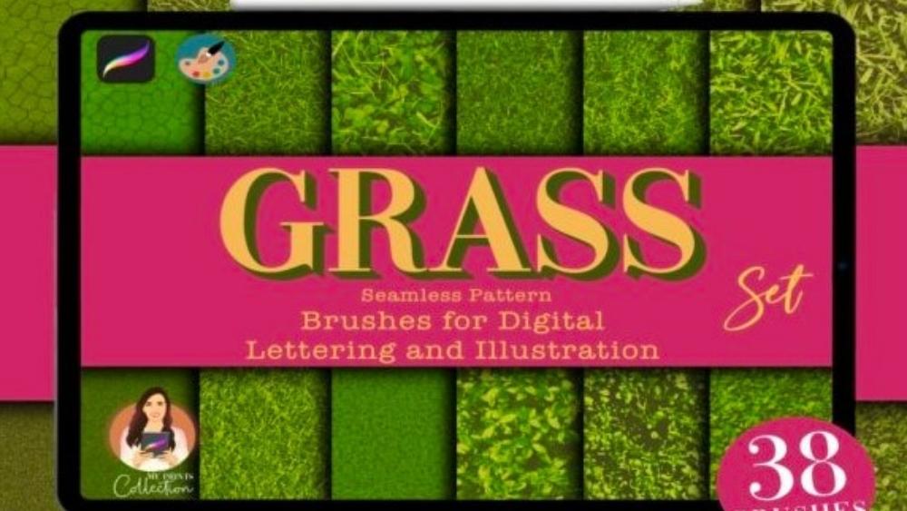 Grass Brush Procreate - 7