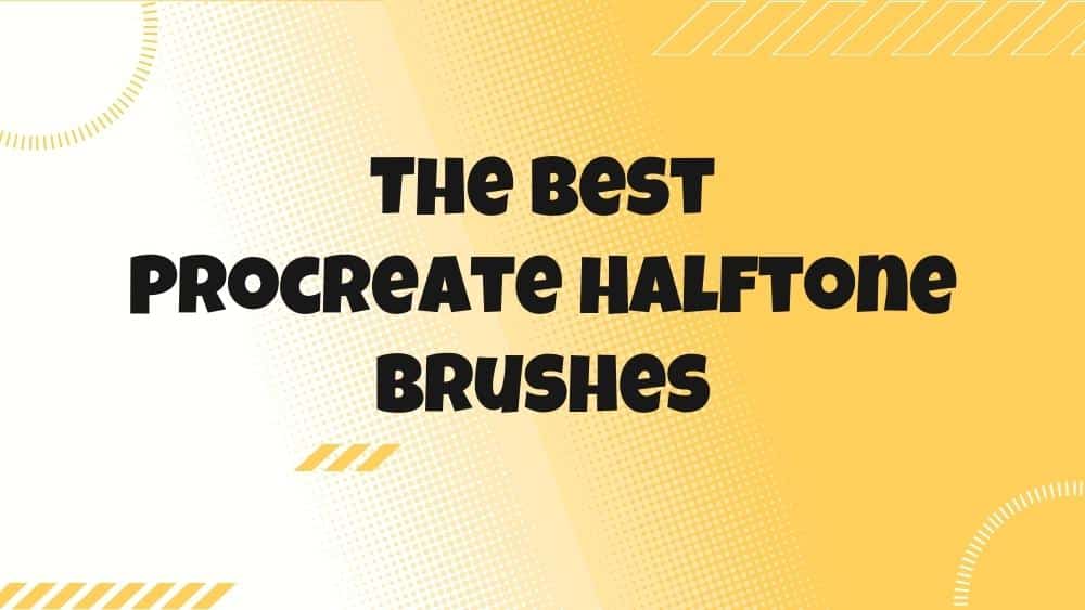 Halftone Brushes Procreate