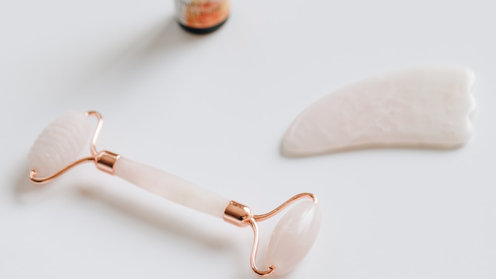 Inspiring Self-Improvement with Rose Quartz Face Roller and Guasha Set