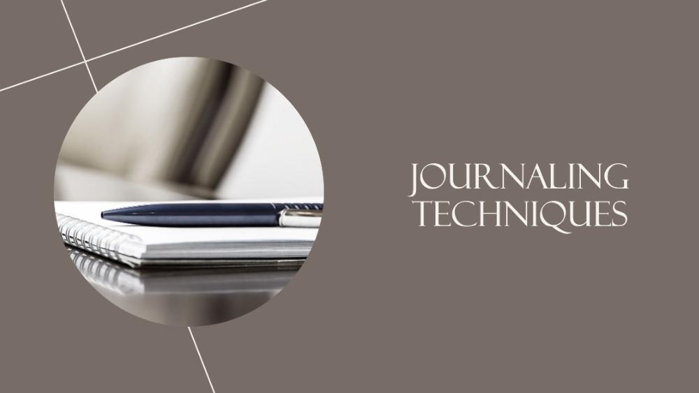 Journaling Techniques Blog Banner