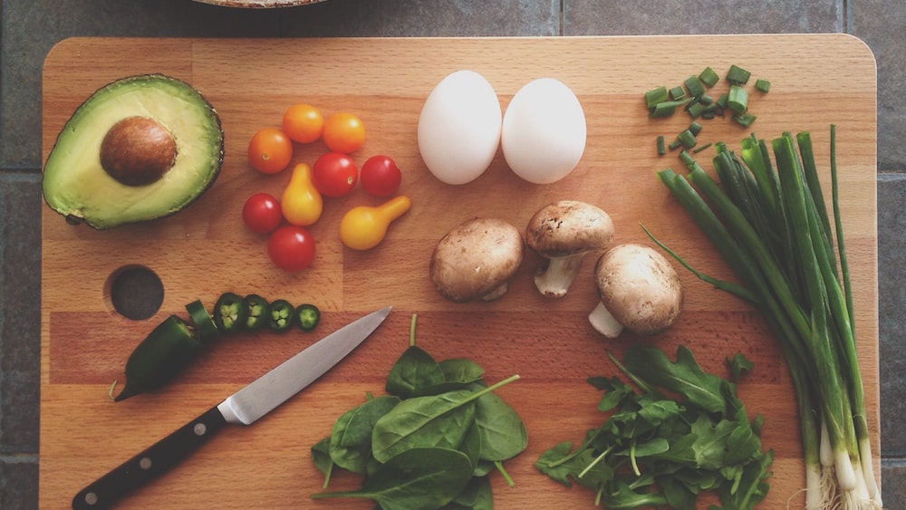 Mindful Eating: Chopping Fresh Ingredients for a Nutritious Meal