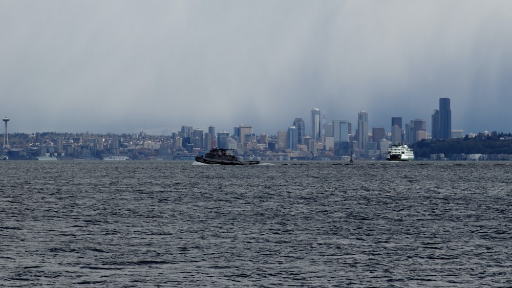 Mindful Seattle Skyline: Reflection on Finding Inner Peace