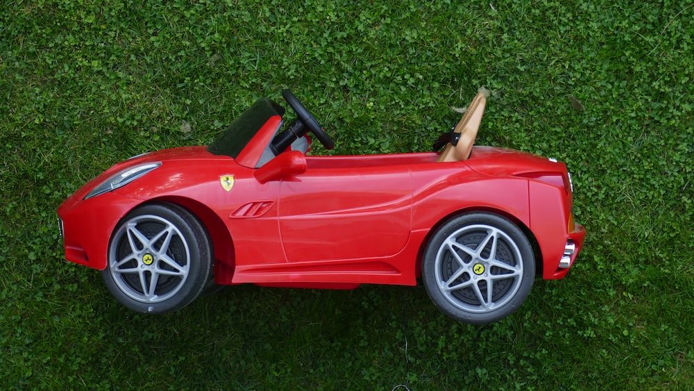 Mini-goals on the Fast Track: Red Ferrari Ride-On Toy