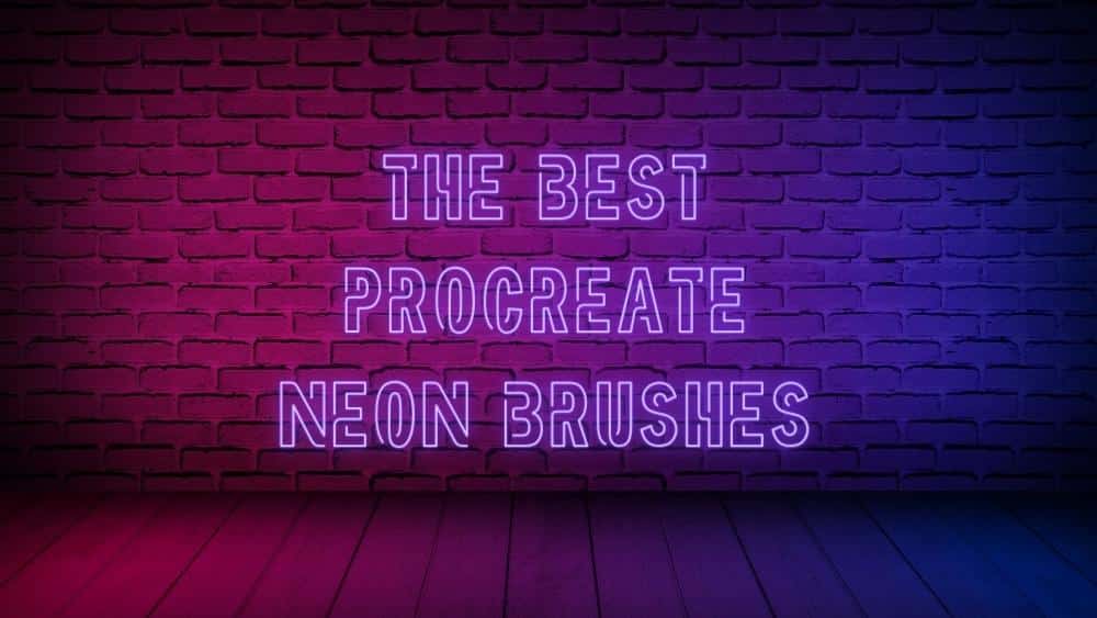 Neon Bush Procreate