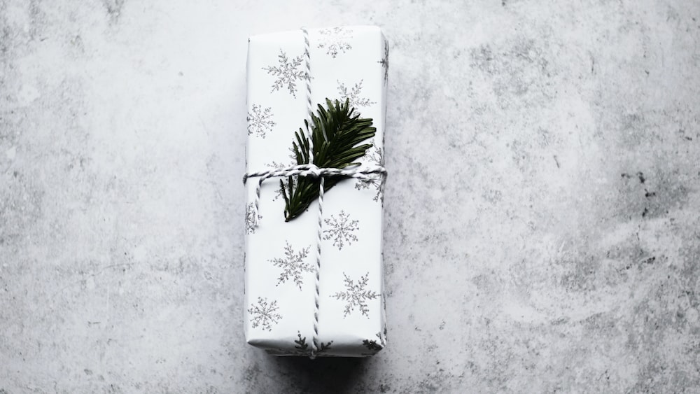 Present Bias Exemplified: Snowflake Print Gift Box