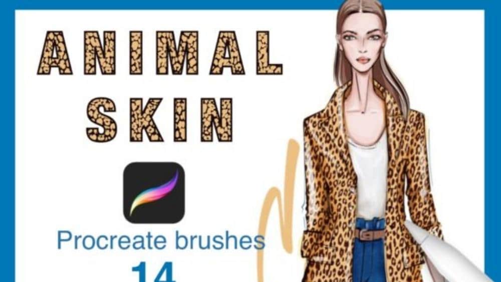Procreate Animal Skin Brushes - 9