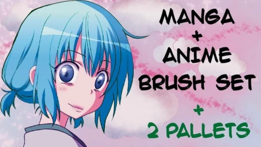 Procreate Anime & Manga Brush Set - 1