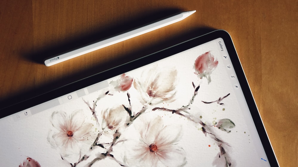 Procreate Artwork: Magnolia Digital Floristry