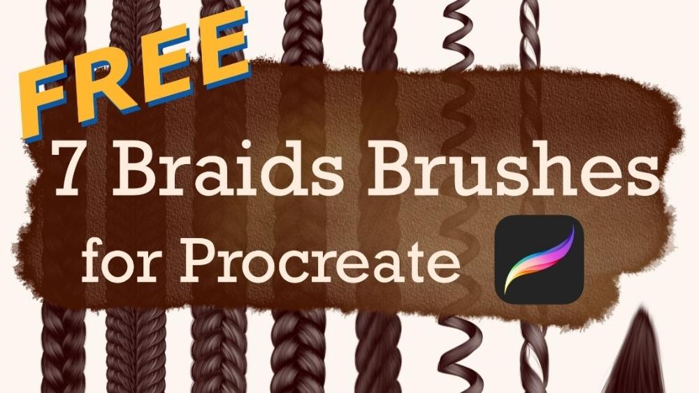 Procreate Braid Brush Free - 1