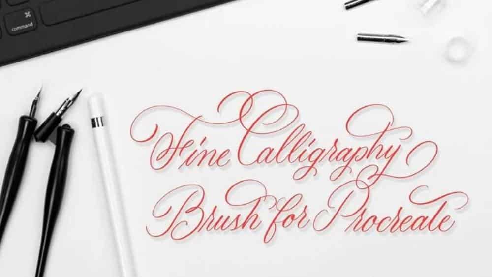 Procreate Calligraphy Brushes 13
