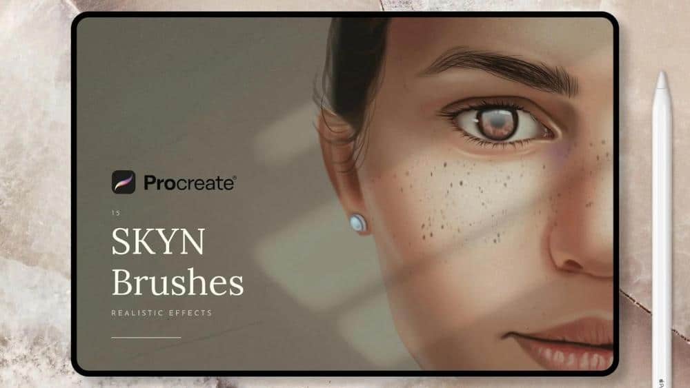 procreate freckle brush free